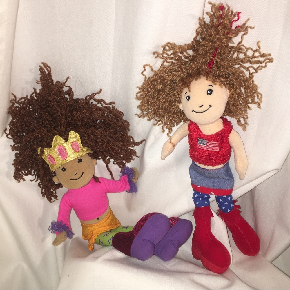 * Vintage usa groovy girl plush doll